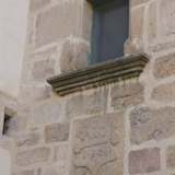 Vue de la maison du prieur